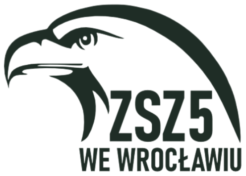 Logo ZSZ5 w wersji ciemnej